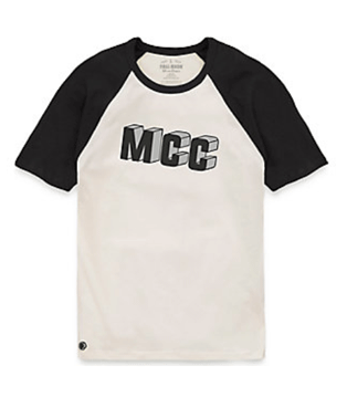 Macomb Community College's Raglan Short Cut T-Shirt